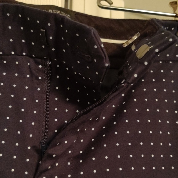 Banana Republic Ryan Fit Pants Sz 4 Navy, Curvy - Picture 3 of 7